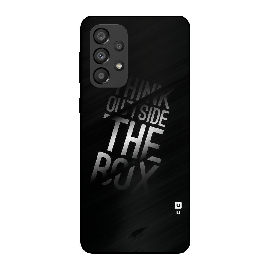 Outside The Box Thinking Metal Back Case for Galaxy A33 5G