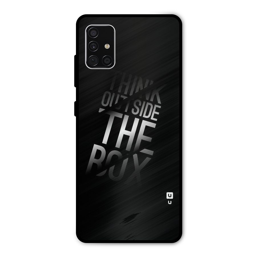 Outside The Box Thinking Metal Back Case for Galaxy A51