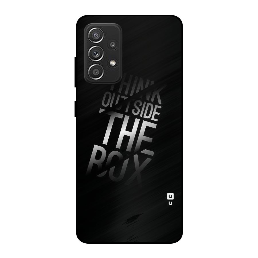 Outside The Box Thinking Metal Back Case for Galaxy A52s 5G