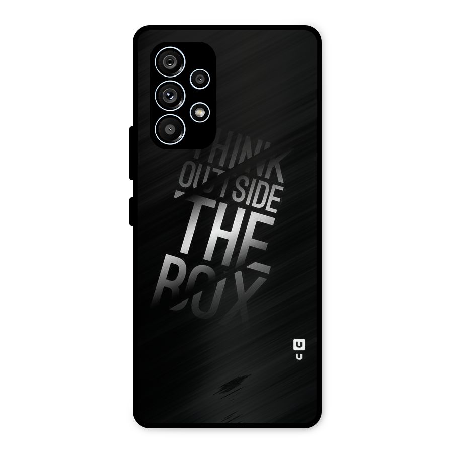 Outside The Box Thinking Metal Back Case for Galaxy A53 5G