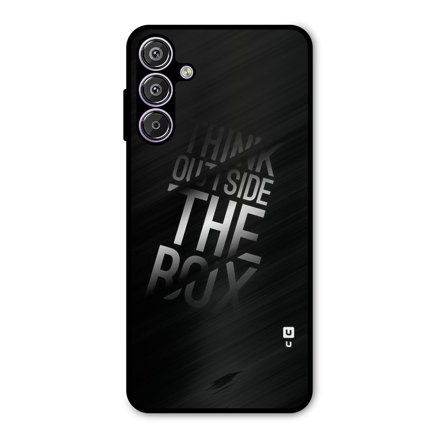 Outside The Box Thinking Metal Back Case for Galaxy F15