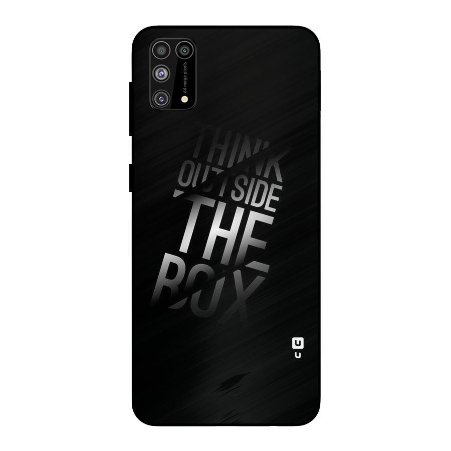 Outside The Box Thinking Metal Back Case for Galaxy M31