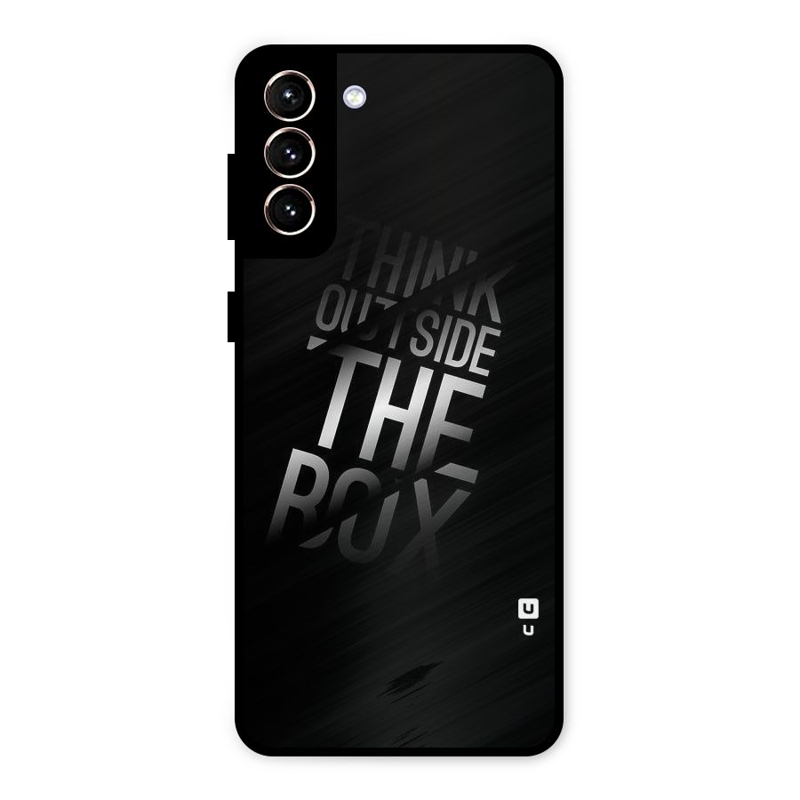 Outside The Box Thinking Metal Back Case for Galaxy S21 Plus