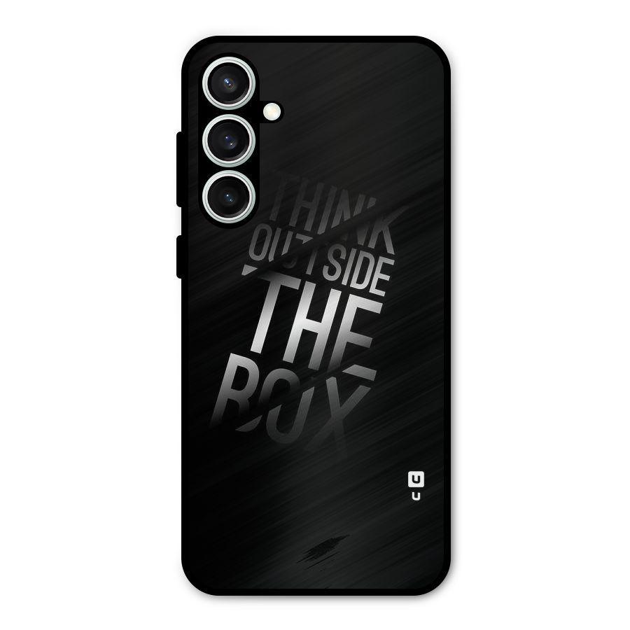 Outside The Box Thinking Metal Back Case for Galaxy S23 FE
