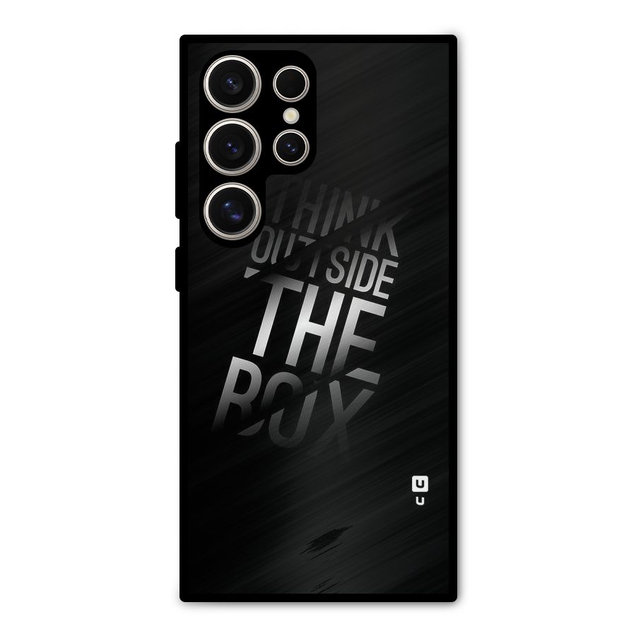 Outside The Box Thinking Metal Back Case for Galaxy S24 Ultra