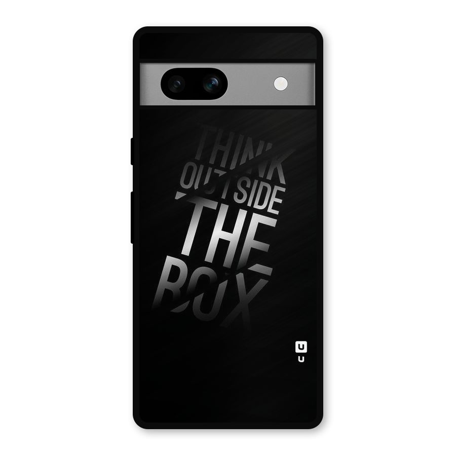 Outside The Box Thinking Metal Back Case for Google Pixel 7a