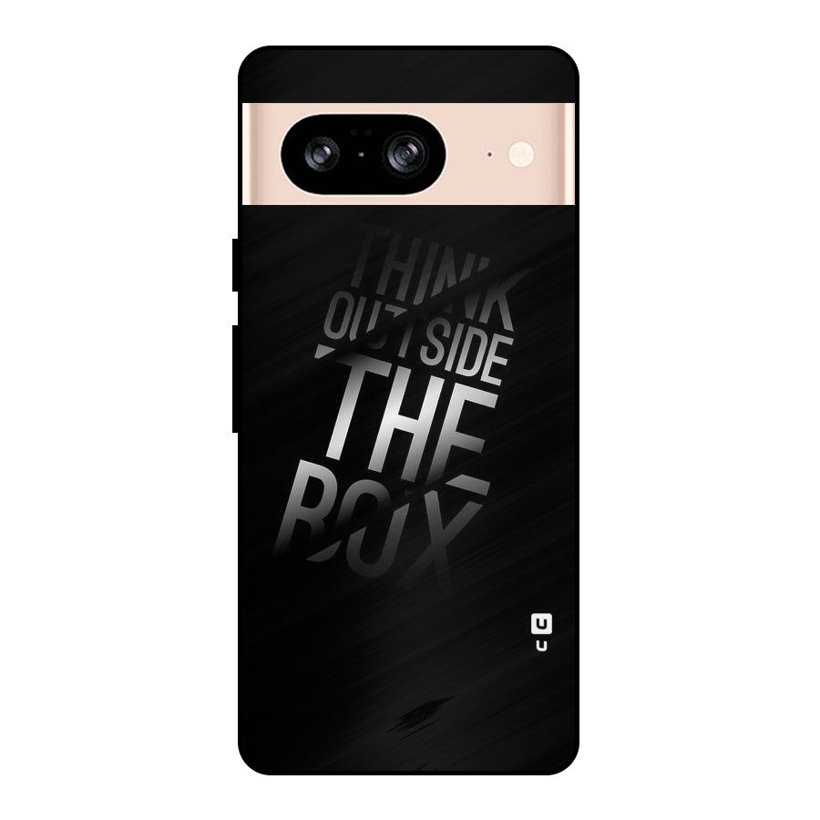 Outside The Box Thinking Metal Back Case for Google Pixel 8