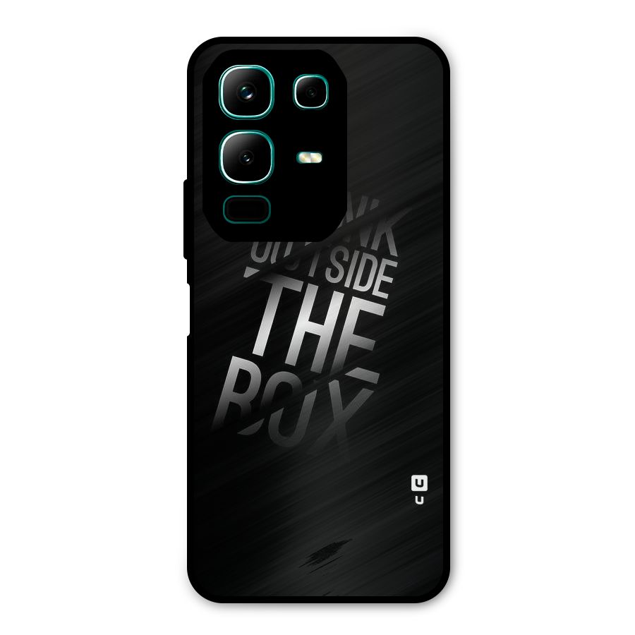 Outside The Box Thinking Metal Back Case for Infinix Note 50x