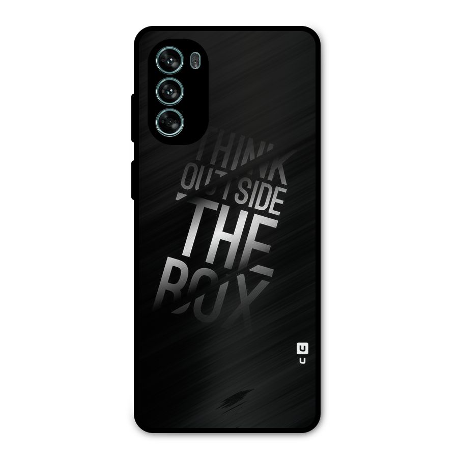 Outside The Box Thinking Metal Back Case for Moto G62