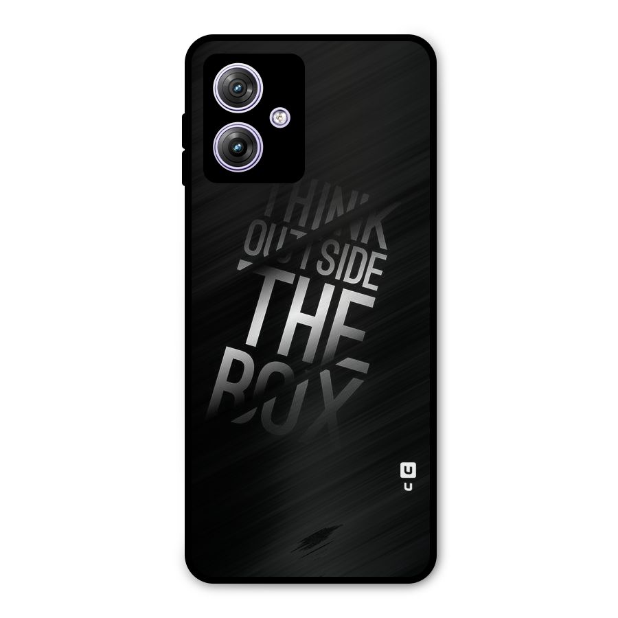 Outside The Box Thinking Metal Back Case for Moto G64