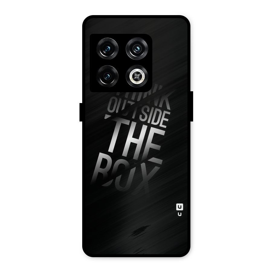 Outside The Box Thinking Metal Back Case for OnePlus 10 Pro 5G