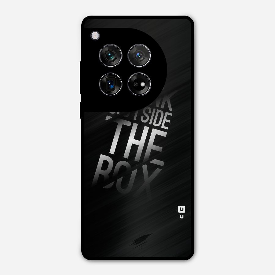 Outside The Box Thinking Metal Back Case for OnePlus 12