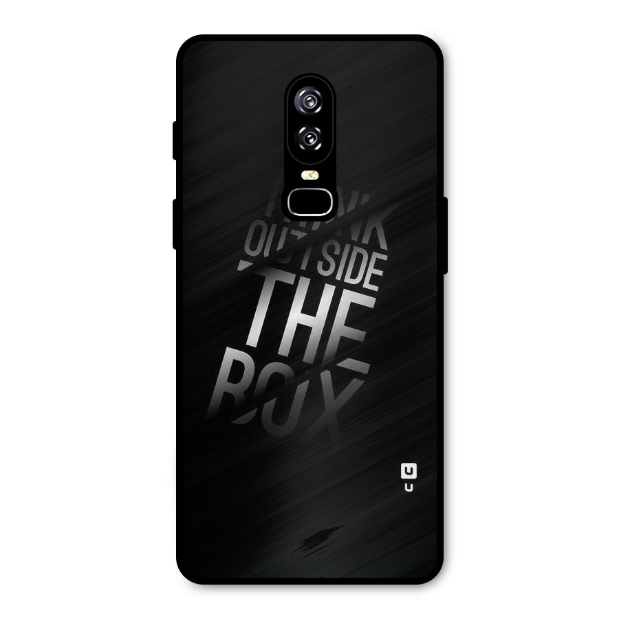 Outside The Box Thinking Metal Back Case for OnePlus 6