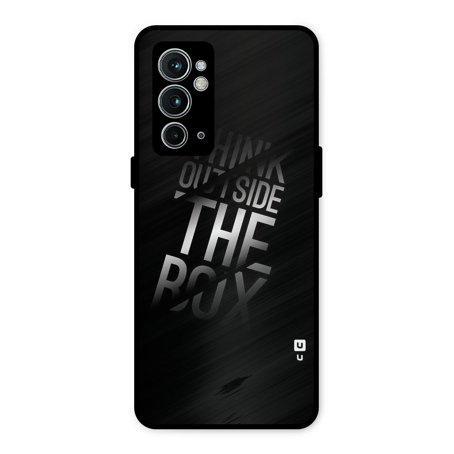 Outside The Box Thinking Metal Back Case for OnePlus 9RT 5G