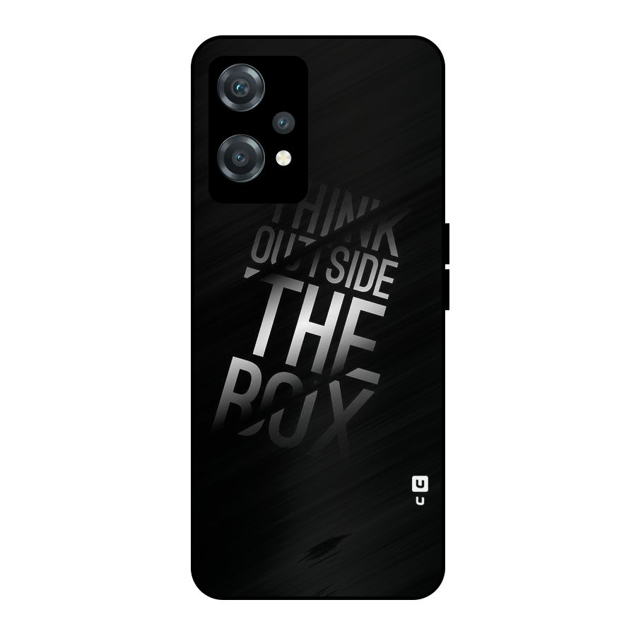 Outside The Box Thinking Metal Back Case for OnePlus Nord CE 2 Lite 5G
