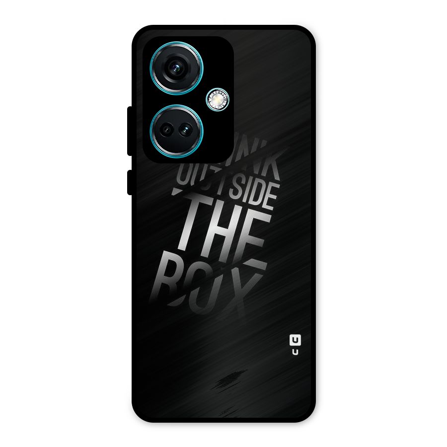 Outside The Box Thinking Metal Back Case for OnePlus Nord CE 3 5G