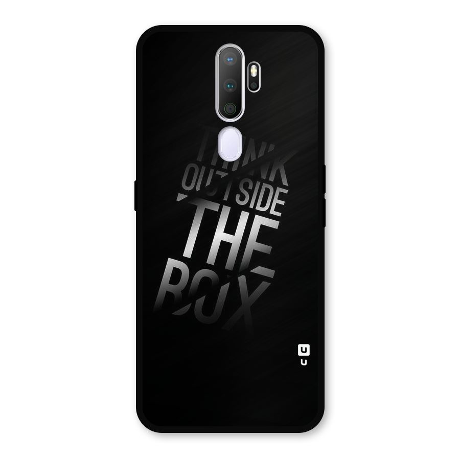 Outside The Box Thinking Metal Back Case for Oppo A9 (2020)
