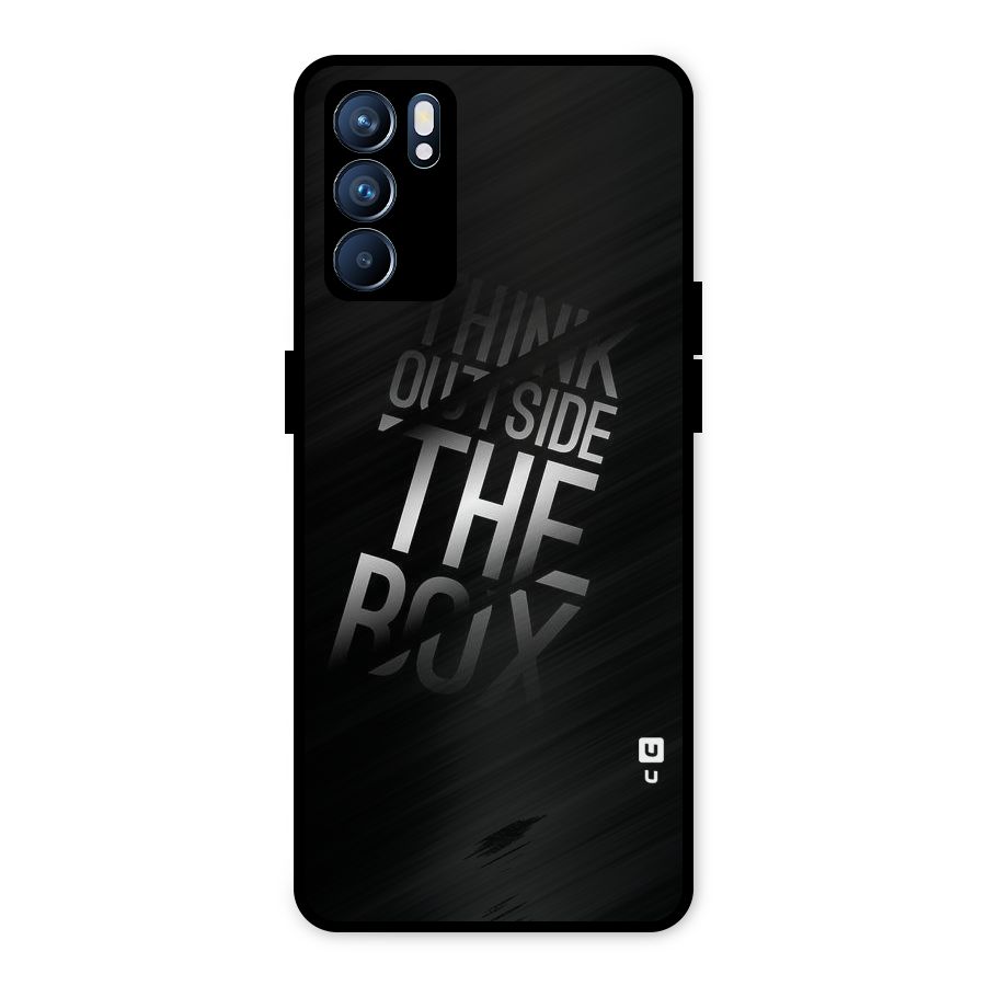 Outside The Box Thinking Metal Back Case for Oppo Reno6 5G