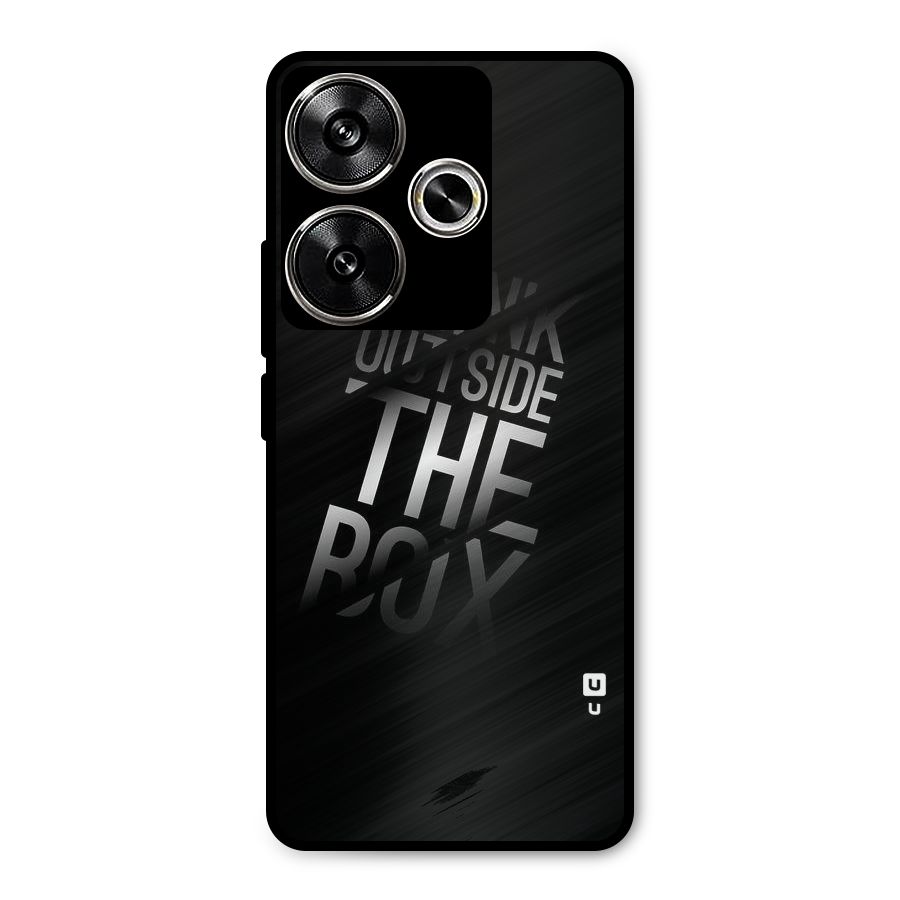 Outside The Box Thinking Metal Back Case for Poco F6