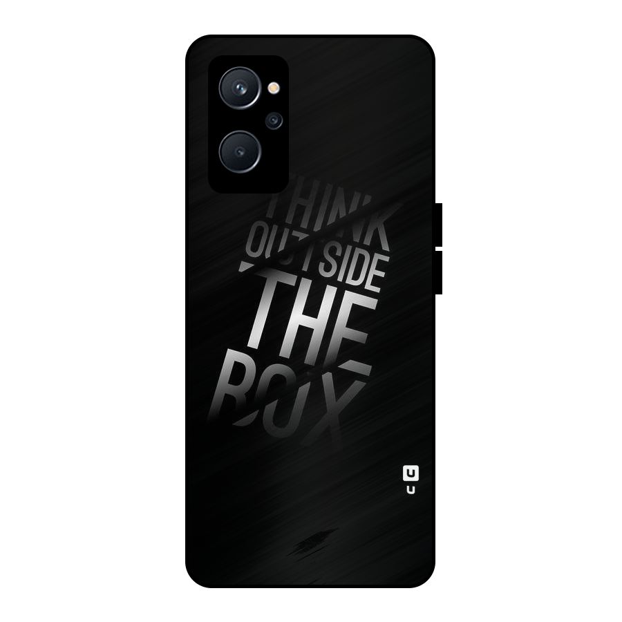 Outside The Box Thinking Metal Back Case for Realme 9i 5G