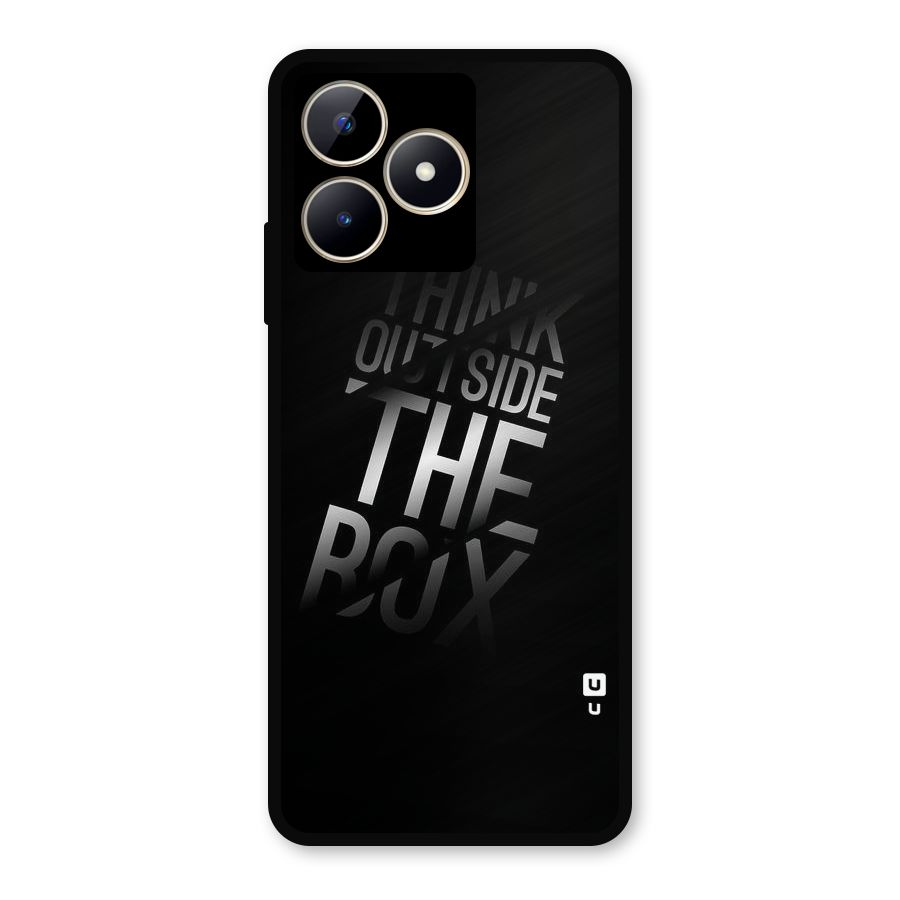 Outside The Box Thinking Metal Back Case for Realme C53