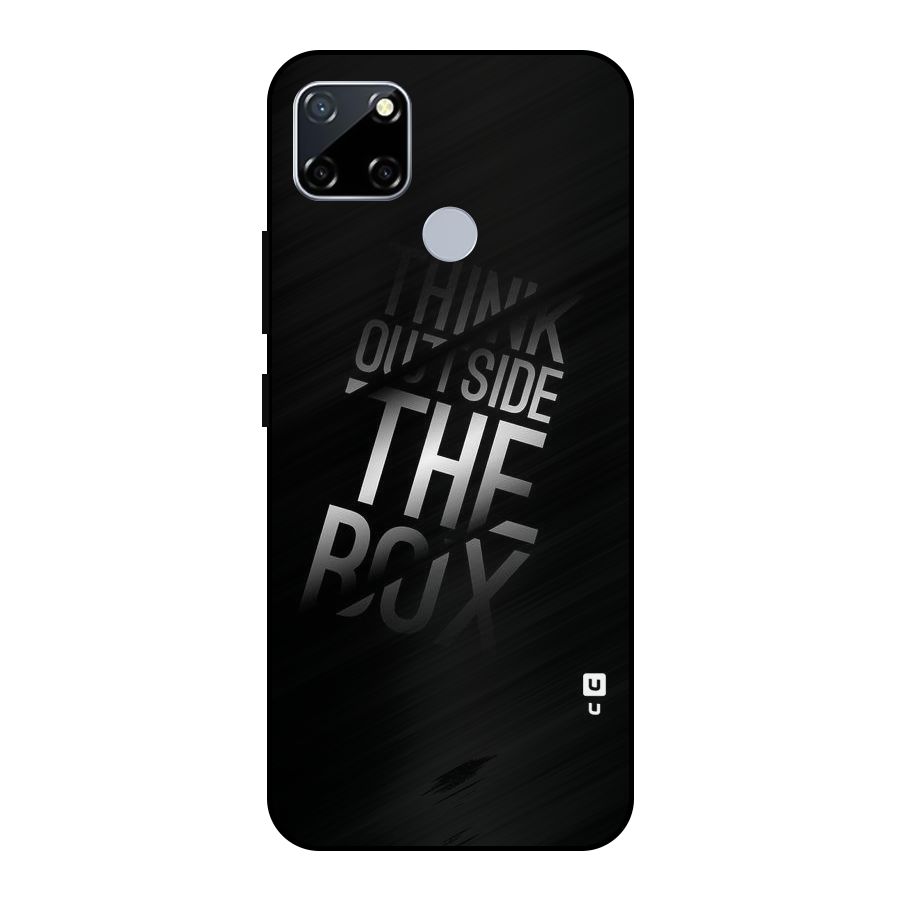 Outside The Box Thinking Metal Back Case for Realme Narzo 20