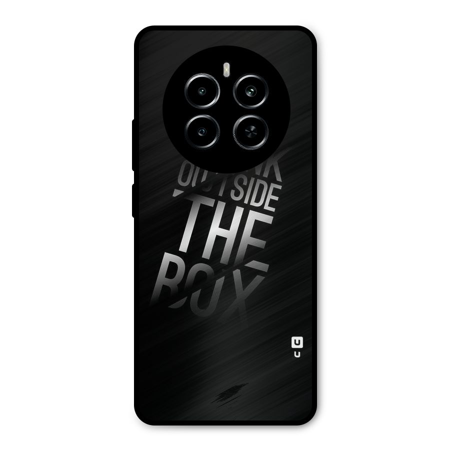 Outside The Box Thinking Metal Back Case for Realme P1