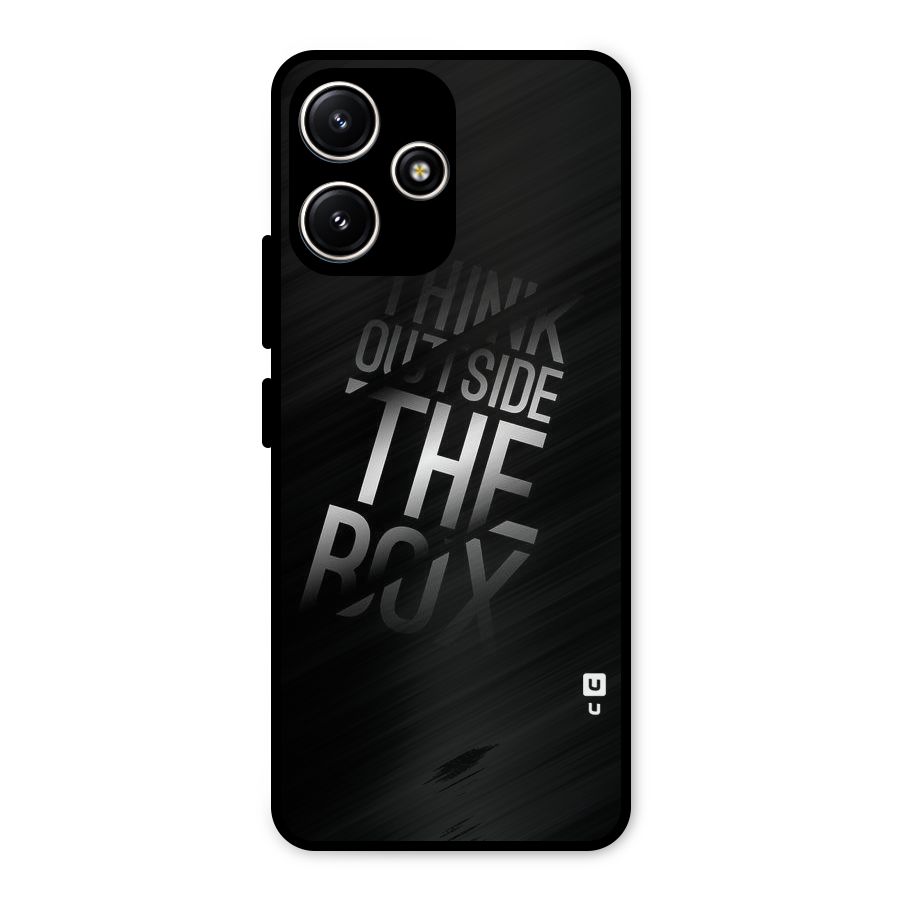 Outside The Box Thinking Metal Back Case for Redmi 12 5G