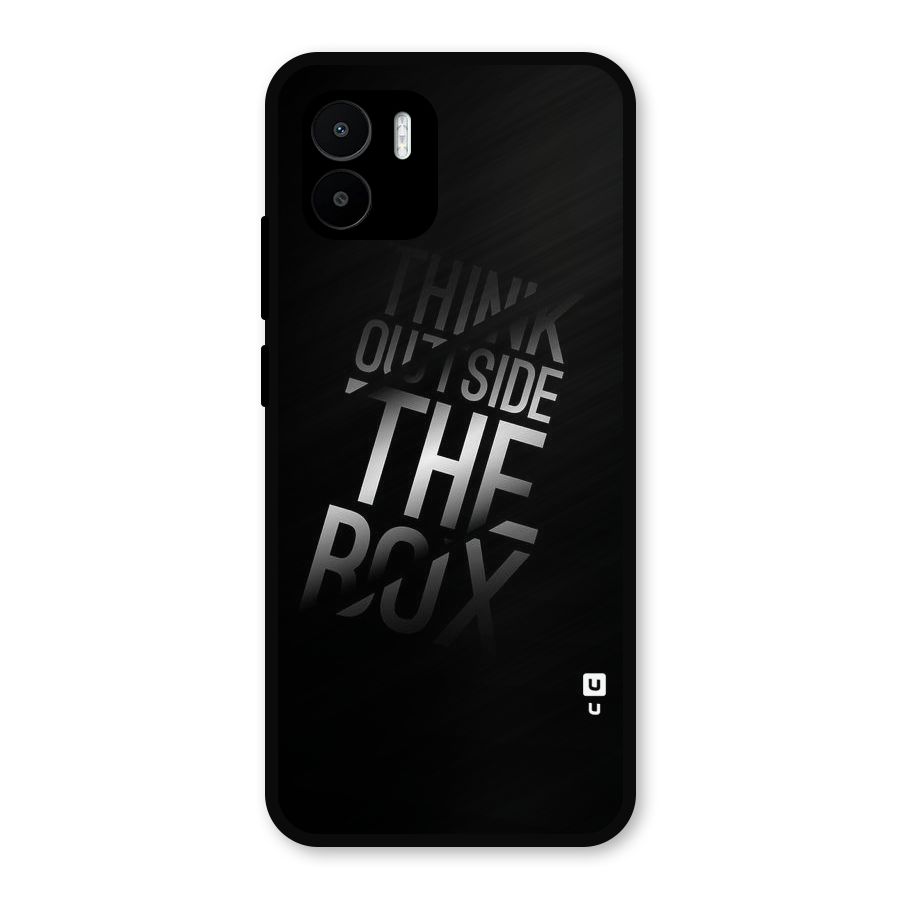 Outside The Box Thinking Metal Back Case for Redmi A2