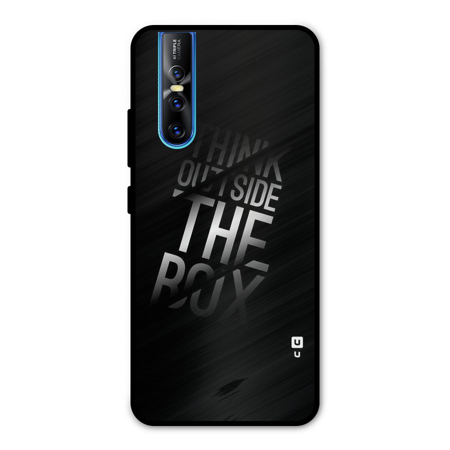 Outside The Box Thinking Metal Back Case for Vivo V15 Pro