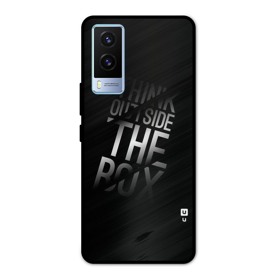 Outside The Box Thinking Metal Back Case for Vivo V21e 5G