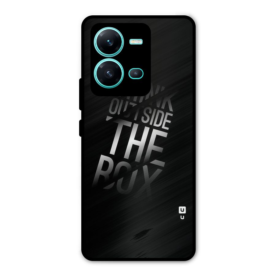 Outside The Box Thinking Metal Back Case for Vivo V25