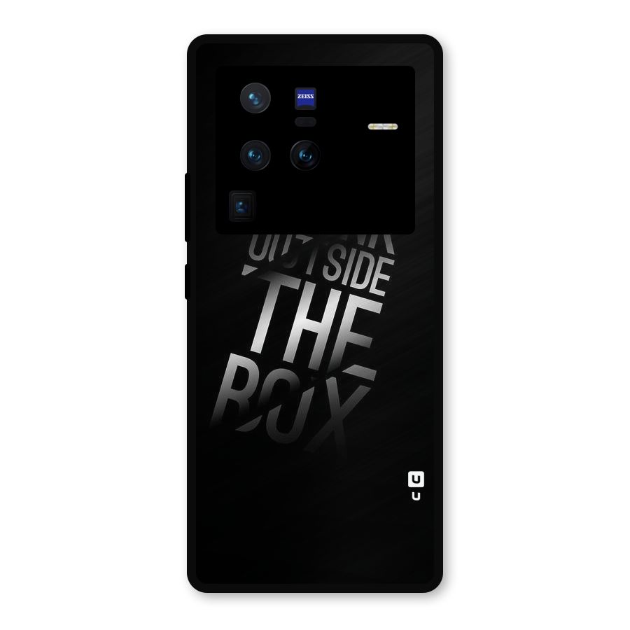 Outside The Box Thinking Metal Back Case for Vivo X80 Pro