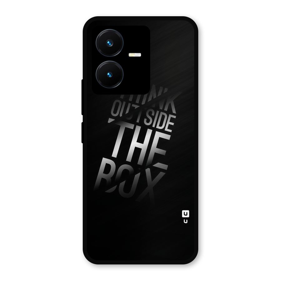 Outside The Box Thinking Metal Back Case for Vivo Y22