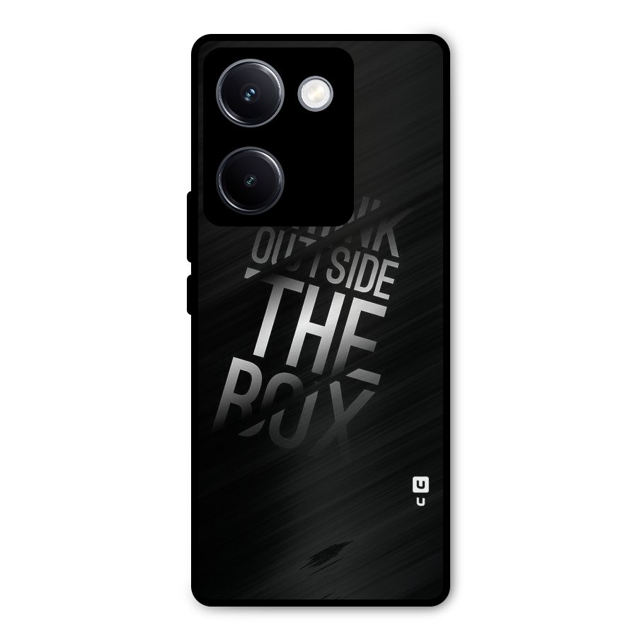 Outside The Box Thinking Metal Back Case for Vivo Y300 Plus