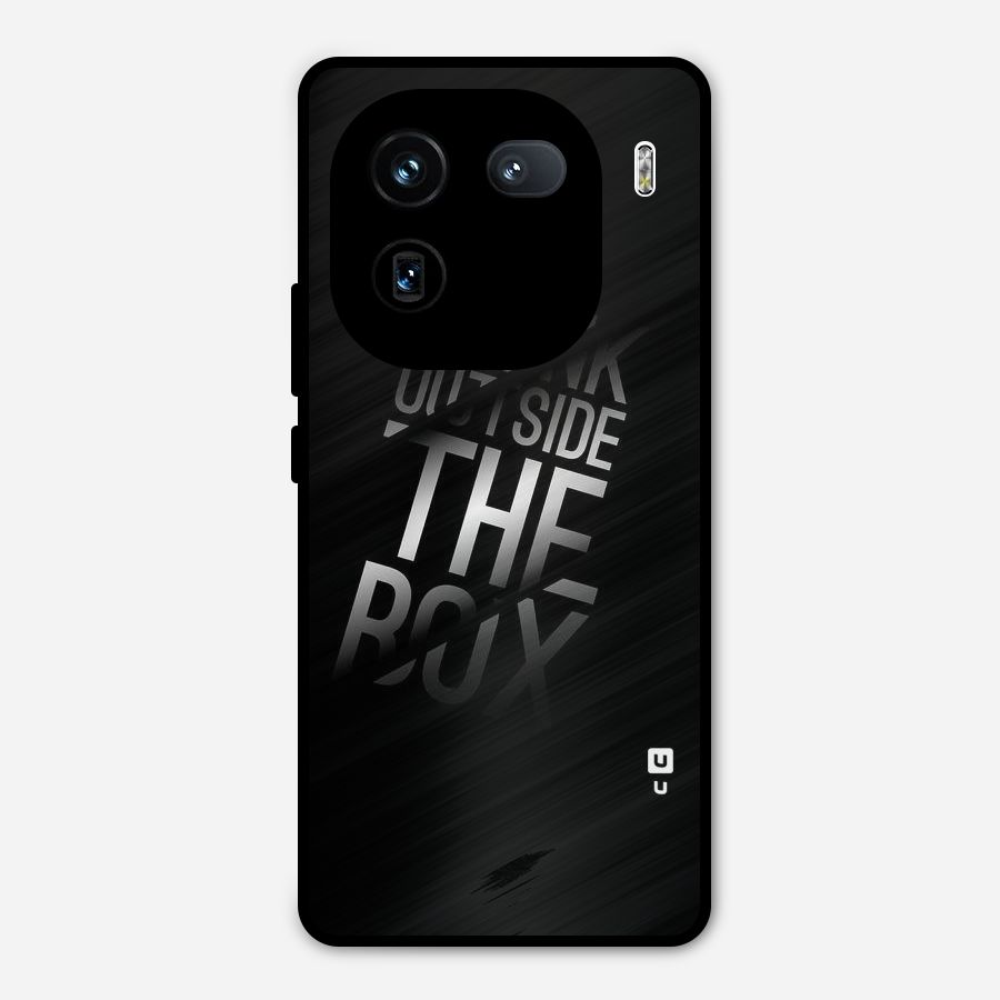 Outside The Box Thinking Metal Back Case for iQOO 12