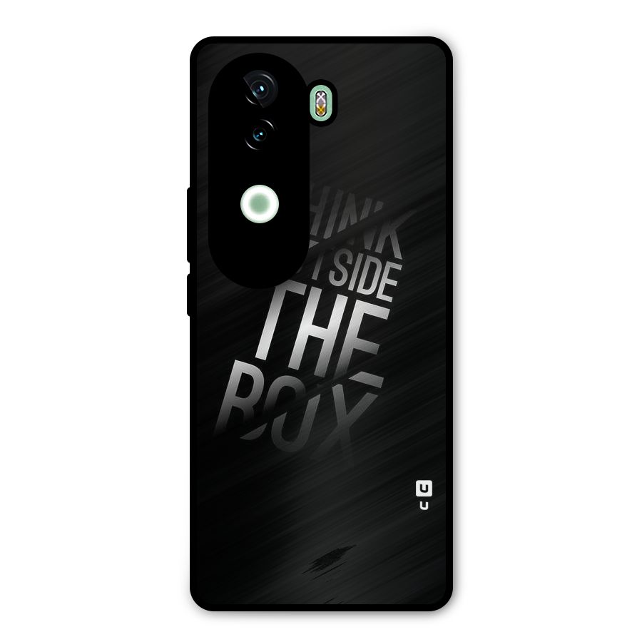 Outside The Box Thinking Metal Back Case for iQOO Z9s