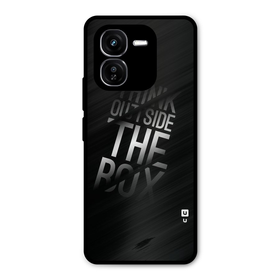 Outside The Box Thinking Metal Back Case for iQOO Z9x
