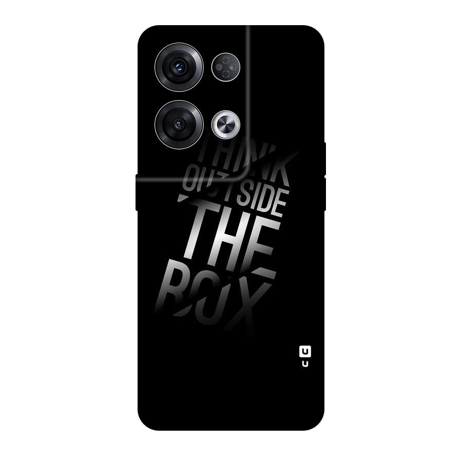 Outside The Box Thinking Original Polycarbonate Back Case for Oppo Reno8 Pro 5G