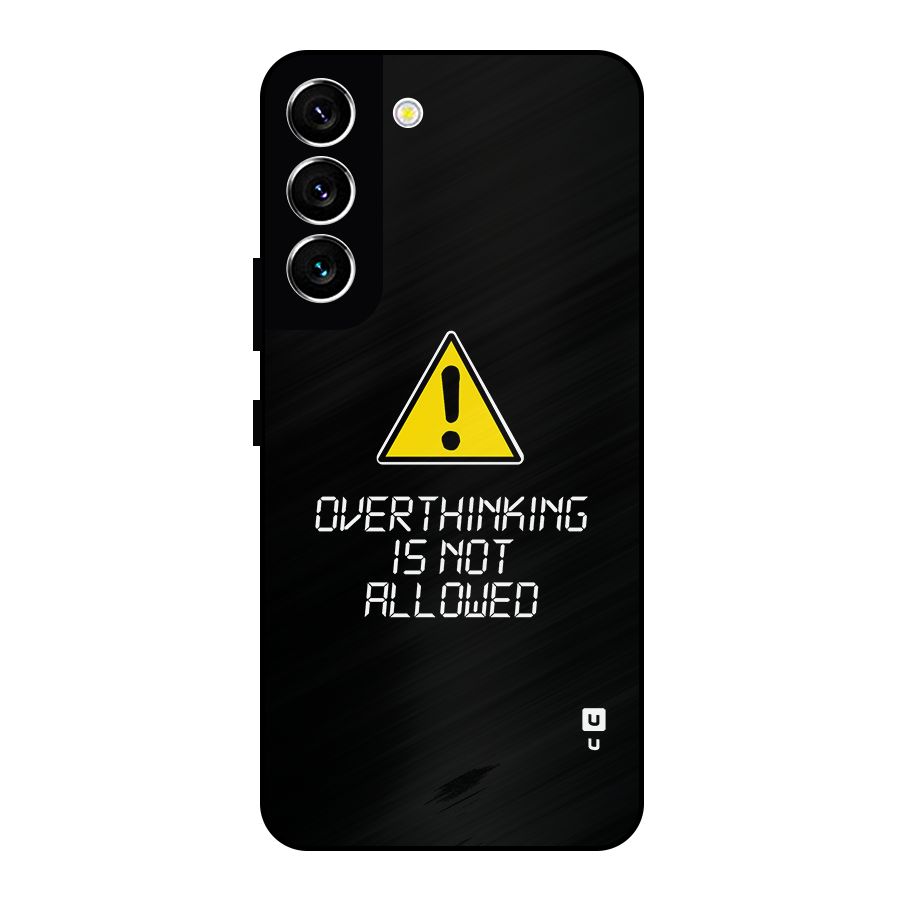 Over Thinking Metal Back Case for Galaxy S22 5G