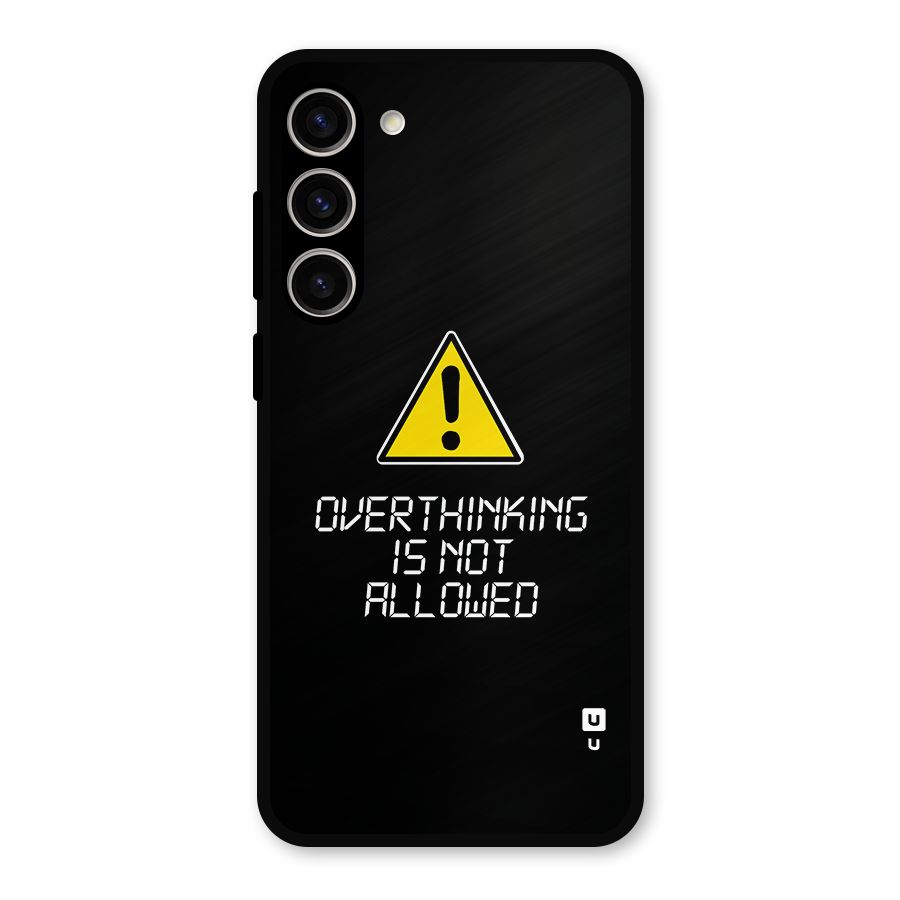 Over Thinking Metal Back Case for Galaxy S23 Plus