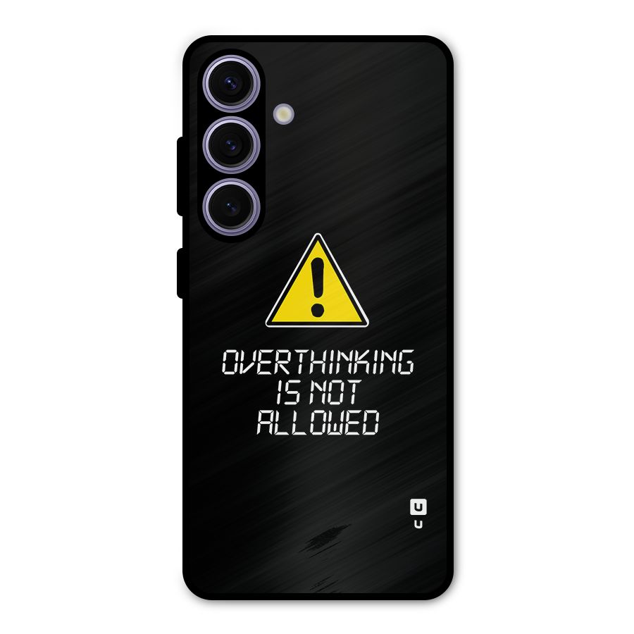 Over Thinking Metal Back Case for Galaxy S24