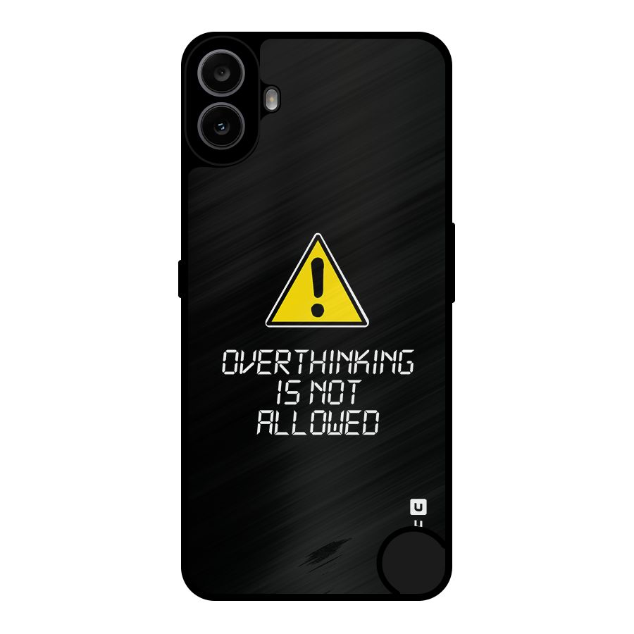 Over Thinking Metal Back Case for Nothing CMF Phone 1