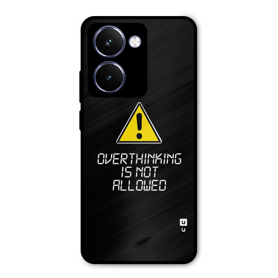 Over Thinking Metal Back Case for Realme P3 Ultra