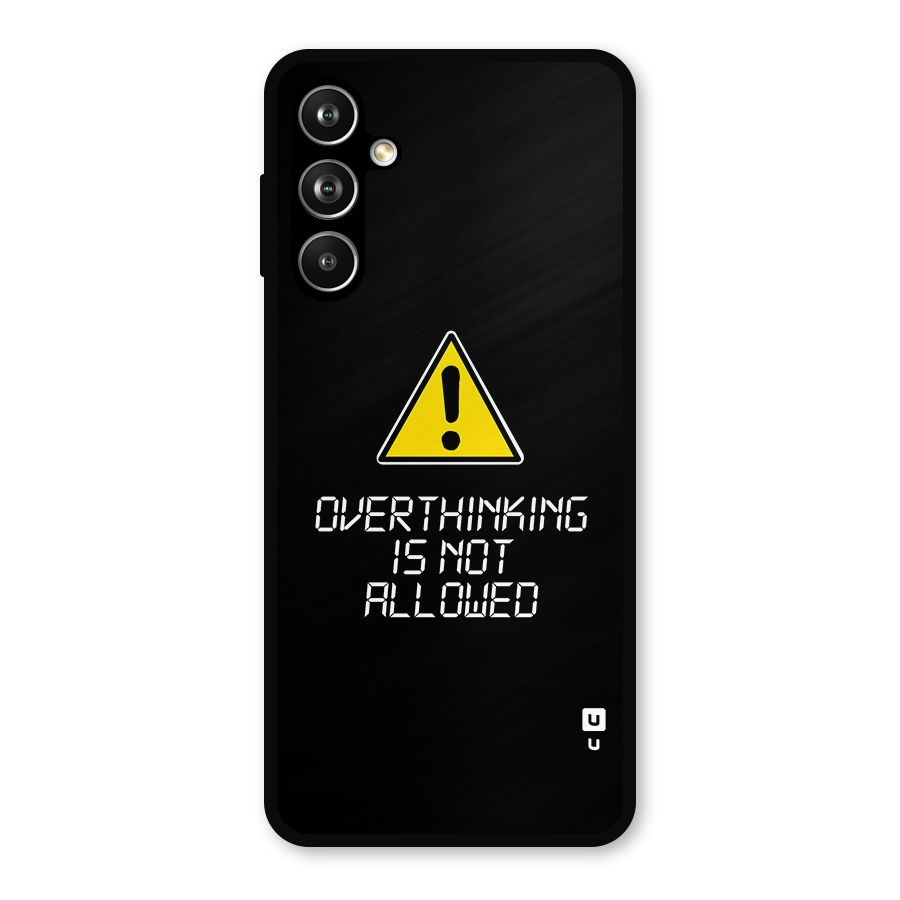 Over Thinking Metal Back Case for Samsung Galaxy M54