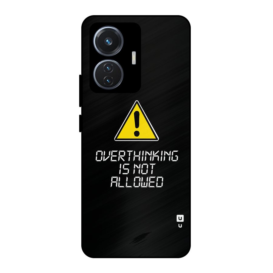 Over Thinking Metal Back Case for Vivo T1 44W