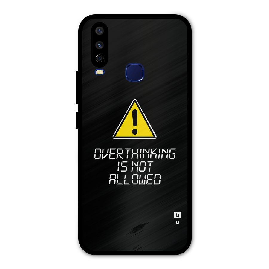Over Thinking Metal Back Case for Vivo Y15