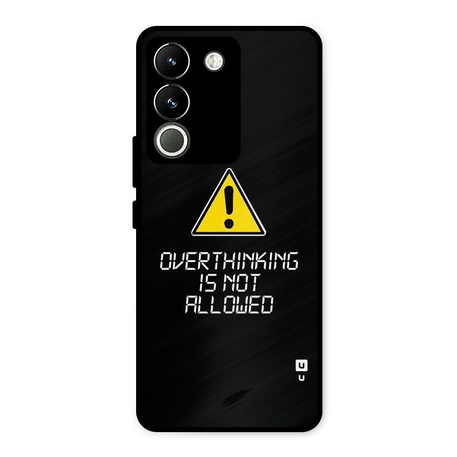 Over Thinking Metal Back Case for Vivo Y200