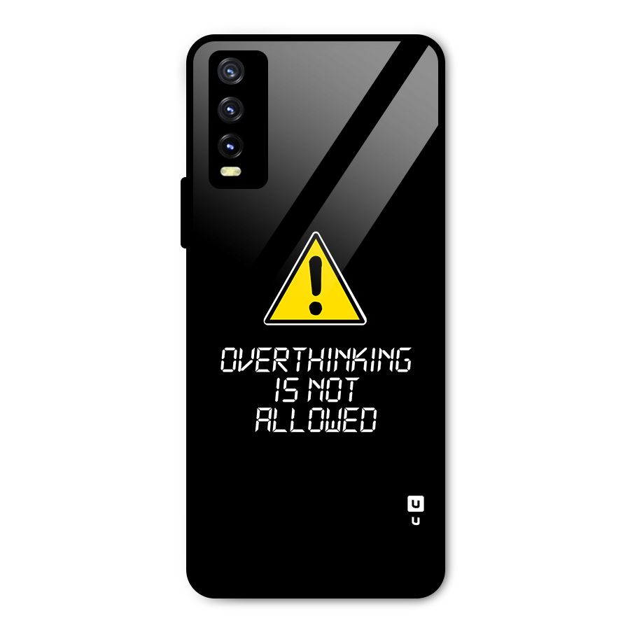 Over Thinking Metal Back Case for Vivo Y20 2021