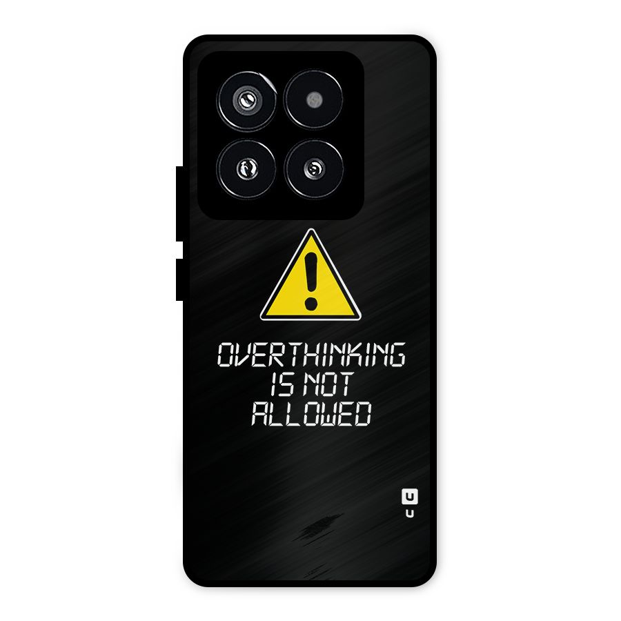 Over Thinking Metal Back Case for Xiaomi 14 Pro